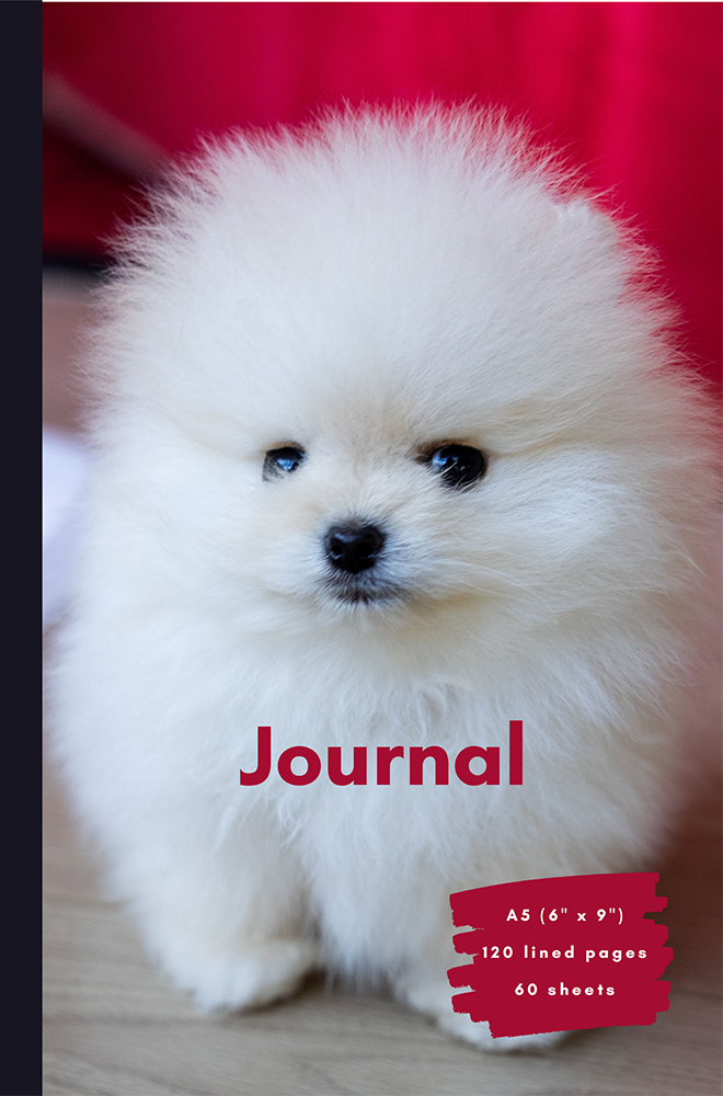 Pomeranian notebook