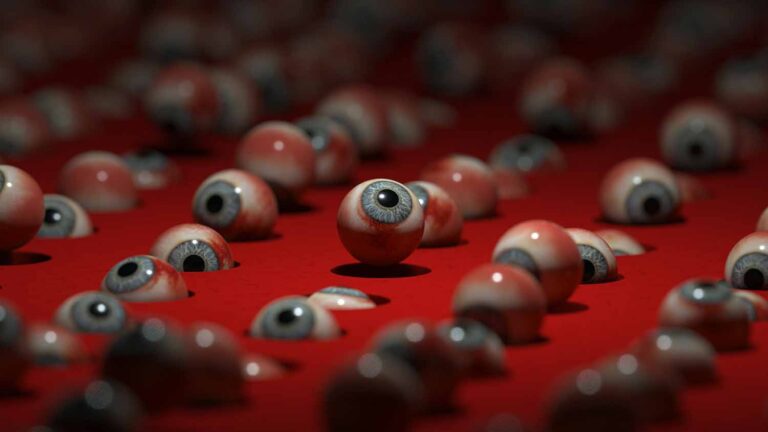 Photo of eyeballs